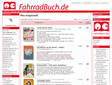 Tablet Screenshot of fahrradbuch.de